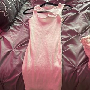 White cut out dress. Brand new.